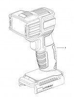 Stanley STSC1810 Type 1 FLASHLIGHT Spare Parts